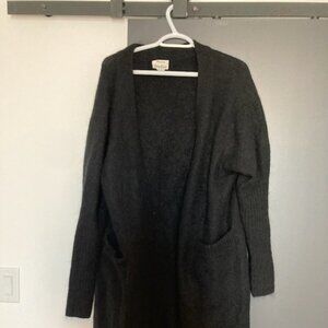Acne Studios Black Long Raya Cardigan